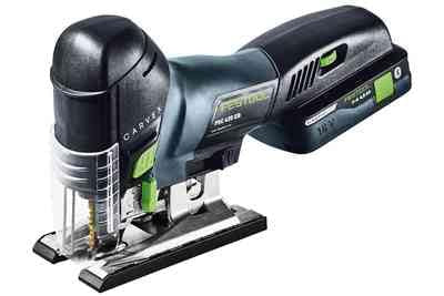 Festool Akku-Pendelstichsäge PSC 420 CARVEX I-Set – inkl. Akku, Ladegerät, Sägeblätter & Zubehör im Systainer