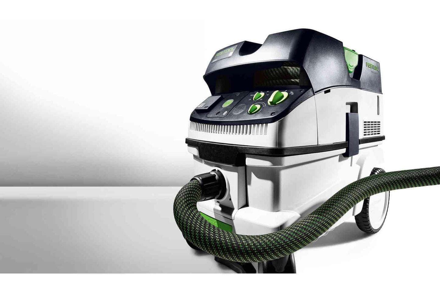 Festool Absaugmobil CTM 36 E CLEANTEC (mit Hauptfilter, SELFCLEAN Filtersack, Saugschlauch glatt Ø 27/32 x 3,5 m, Verschlussdeckel für Ansaugstutzen)