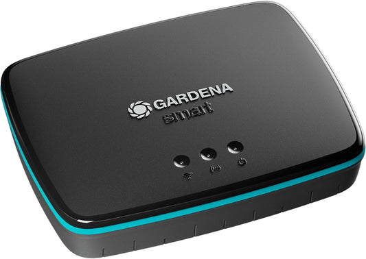 Gardena smart Gateway: Verbindungsgerät smart Produkte, Anbindung an vorhandenen Router über LAN-Kabel oder WLAN