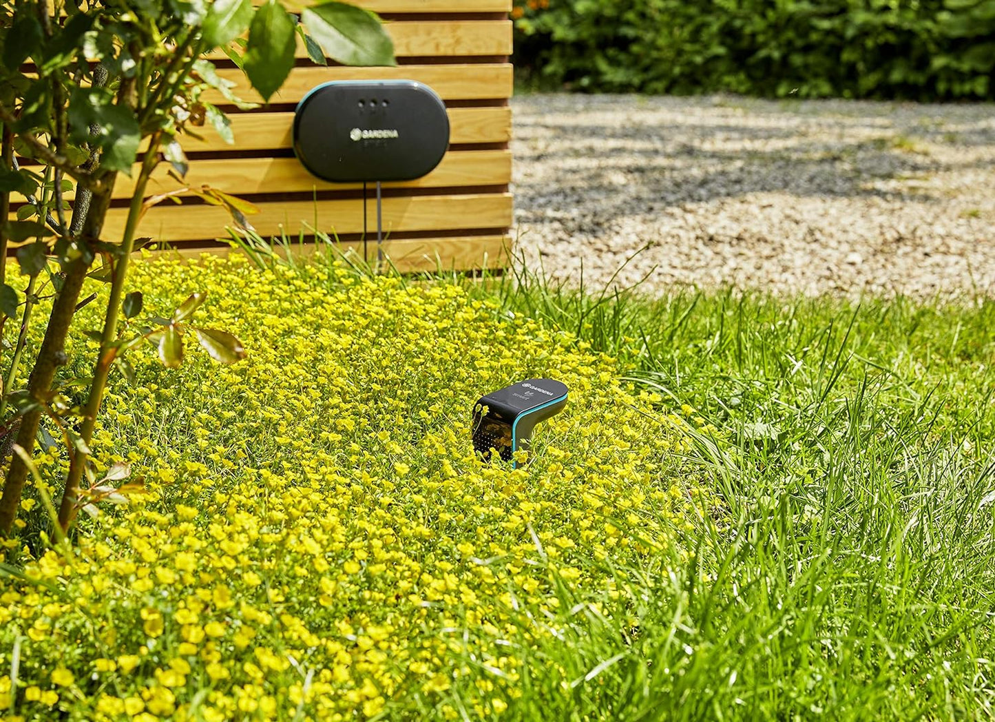 Gardena smart Irrigation Control Sensor Set: Bewässerungssteuerung für bis zu 6 Ventile (24 V), inkl. smart Sensor/smart Gateway, mit smart App steuerbar (19209-20)